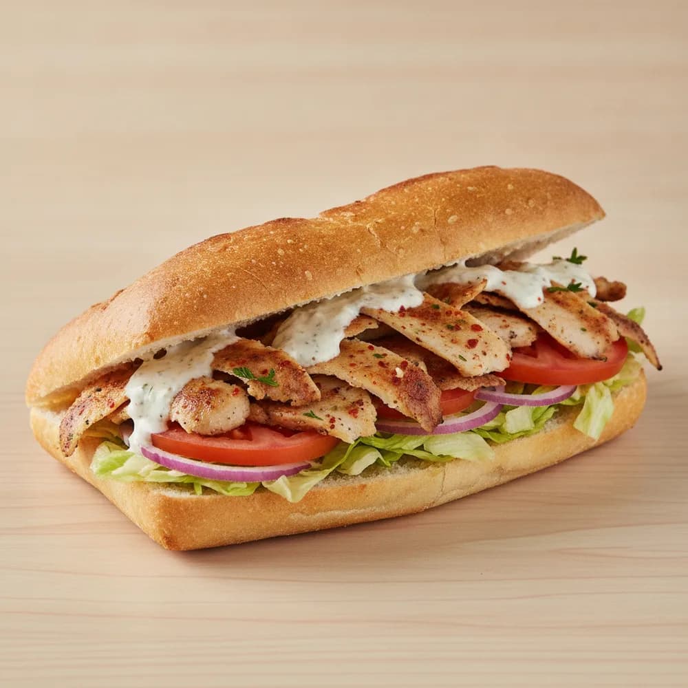 Tavuk Döner Yarım Ekmek (Atom)