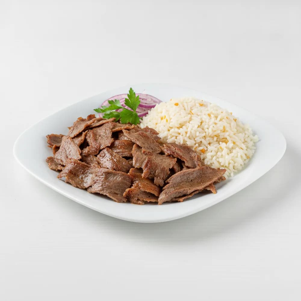 Et Döner Porsiyon + Pilav